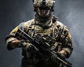 Kevlar and nylon lanyard cords compared side by side